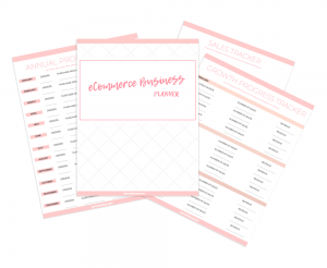 Ecommerce Business Planner